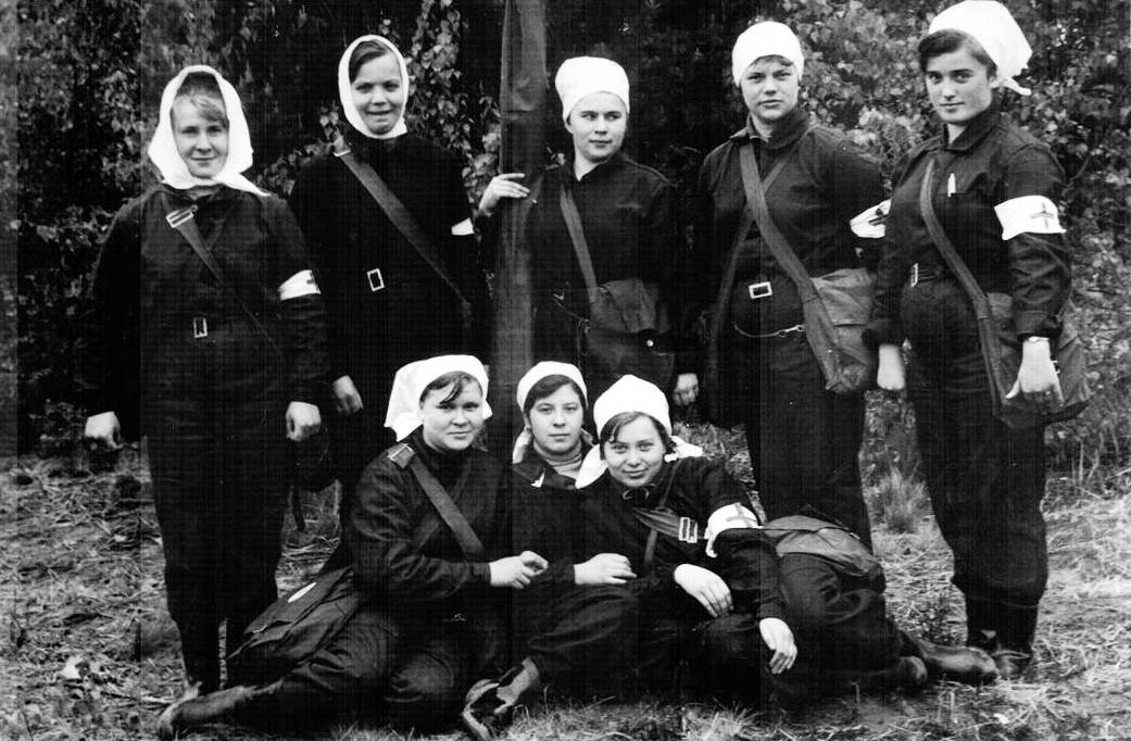 Сандружина колхоза «Искра Ленина», 1969 г.
